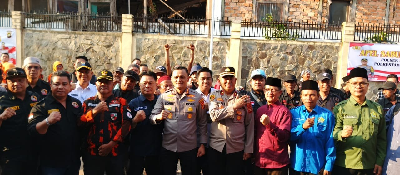 Safari Sabuk Kamtibmas: Kapolsek Humanis Berhasil Menjaga Harkamtibmas di Wilayah Panas Kota Palembang